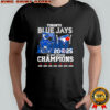 Toronto Blue Jays 2025 AL East Division Champions mascot logo shirt