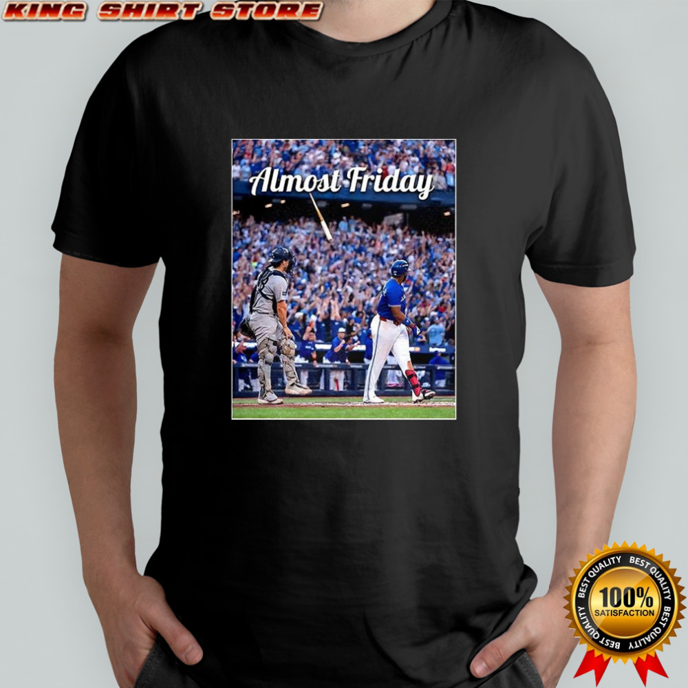 Toronto Blue Jays baseball Almost Friday Output shirt