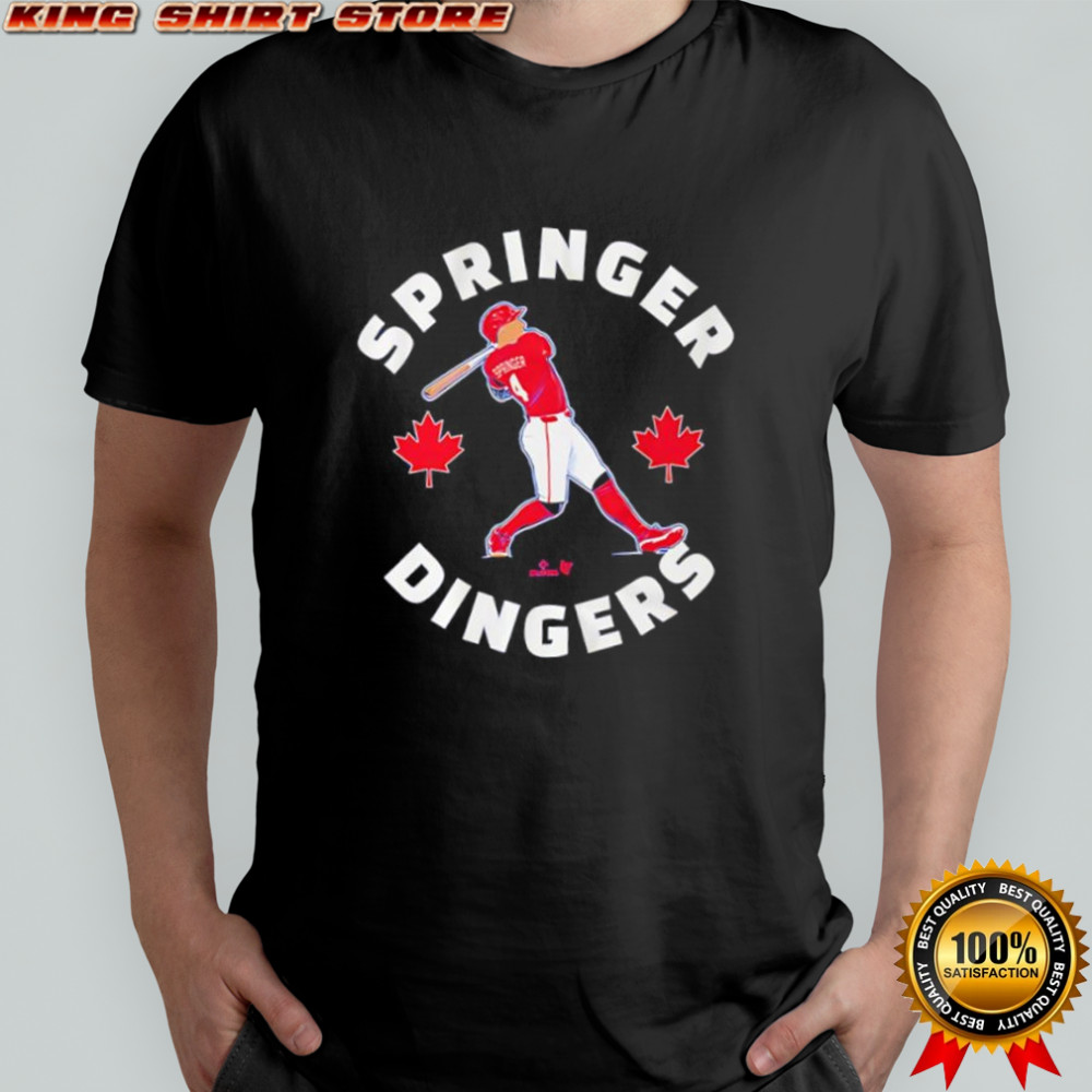Toronto Blue Jays Springer Dinger Canada Day shirt