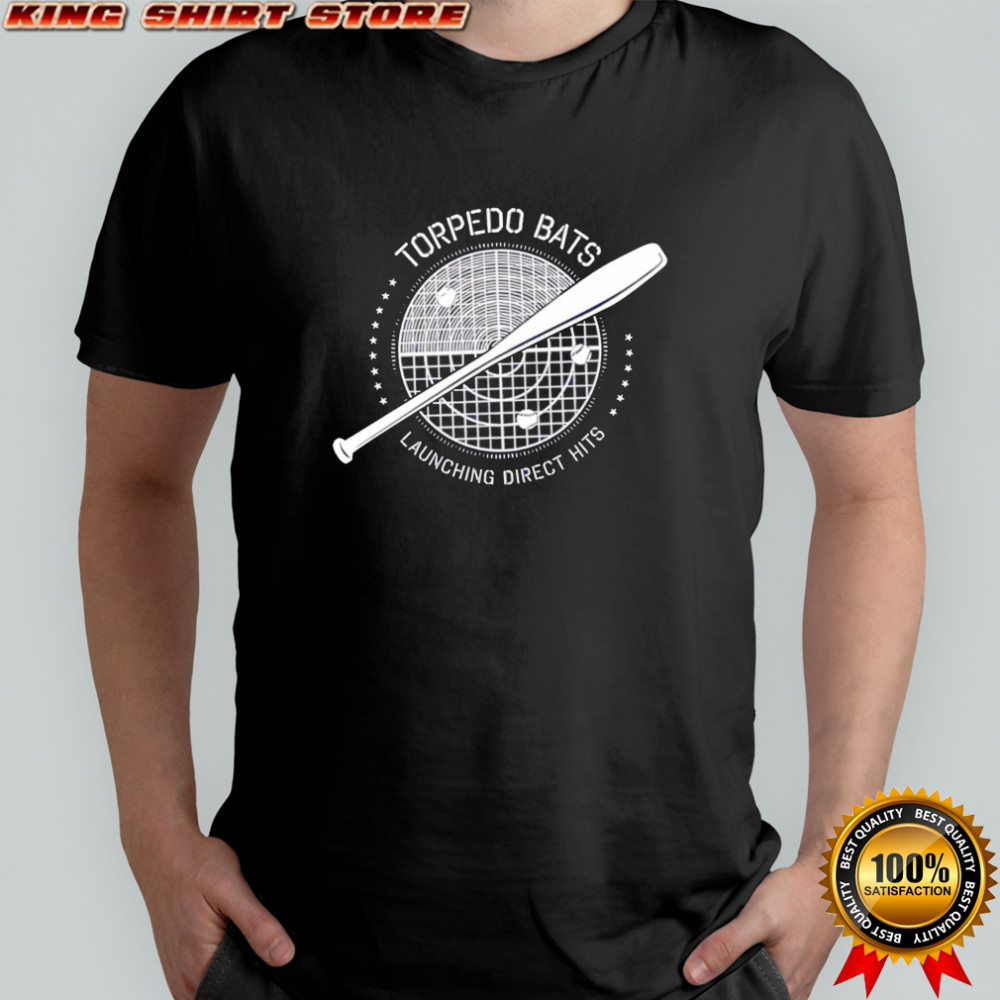 Torpedo Bats Launching Direct Hits baseball T-shirts