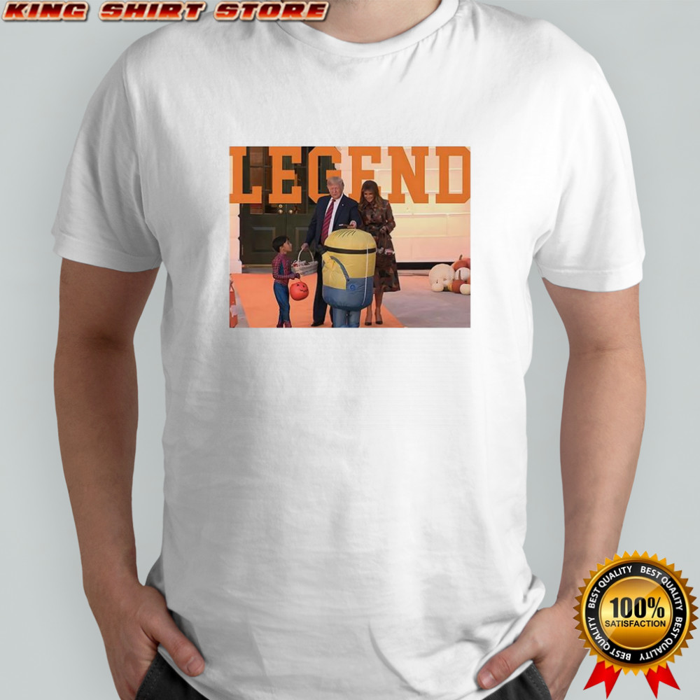 Trump trick or treat legend meme Halloween shirt