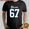 Tulane 67 Jersey shirt