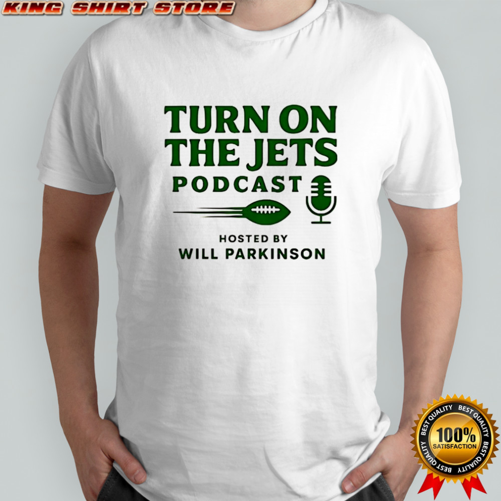 Turn on the Jets podcast shirt