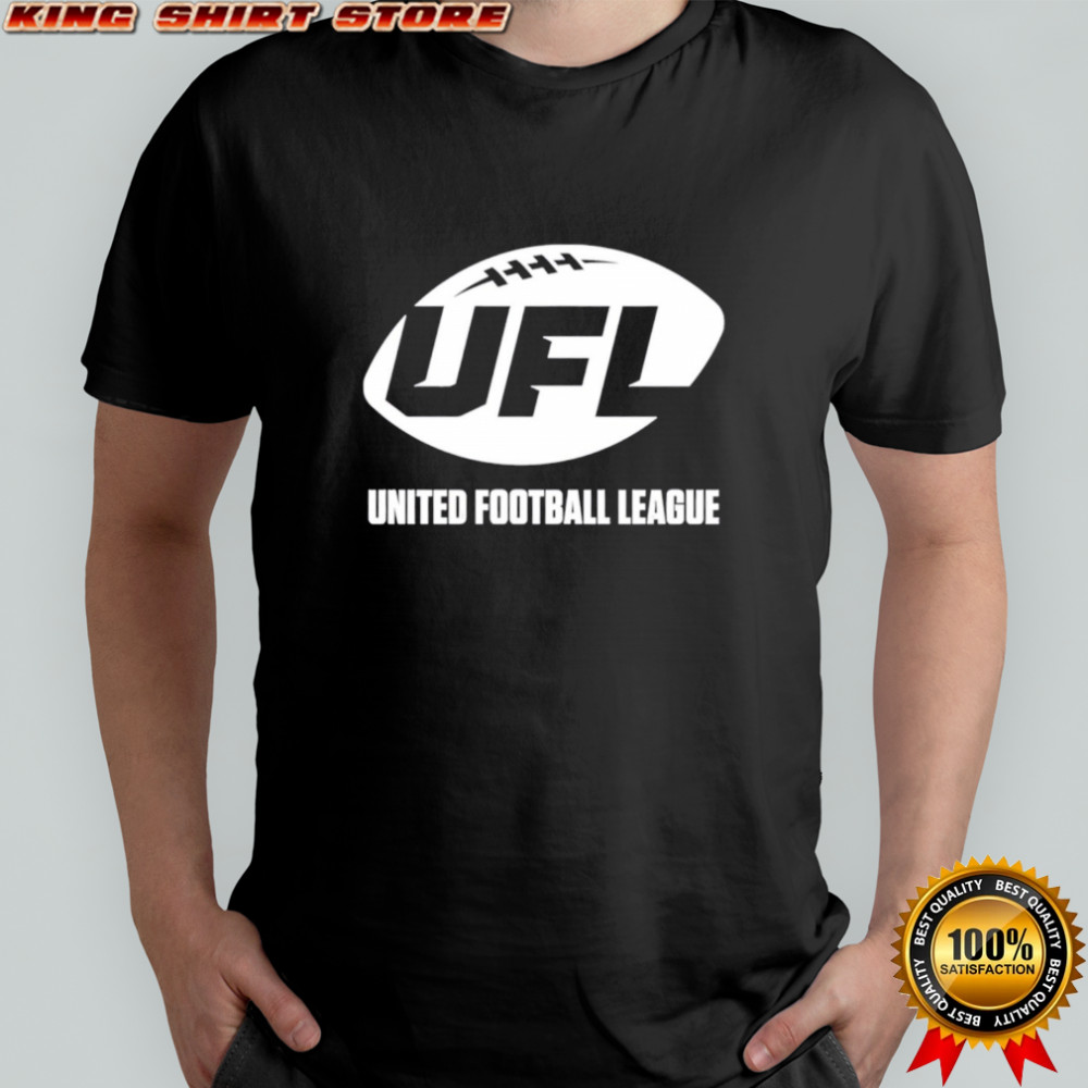 UFL United Football League Logo style shirt