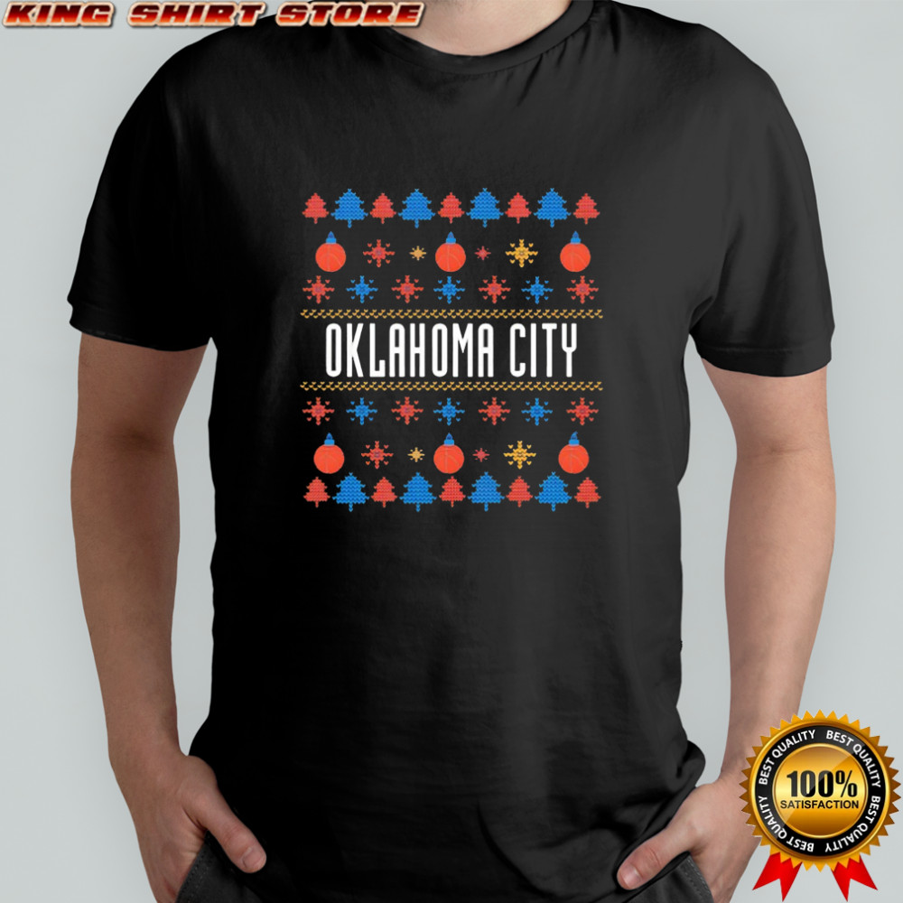Ugly Sweater Oklahoma City Thunder Basketball NBA 2025 shirt