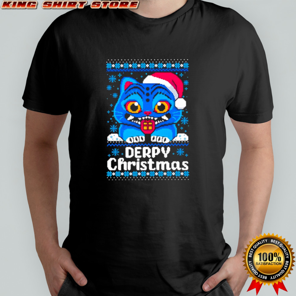 Ugly Tiger Derpy Christmas shirt