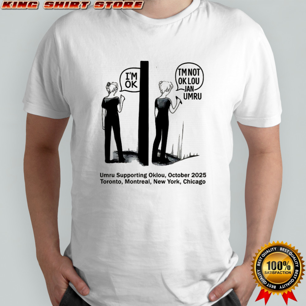 Umru Supporting Oklou october 2025 Toronto Montreal Newtreal New York Chicago shirt
