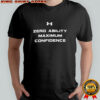 Under Armour Zero Ability Maximum Confidence logo shirt