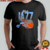 Utah Jazz basketball On Fire score shirt