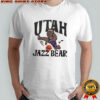 Utah Jazz The Jazz Bear logo shirt
