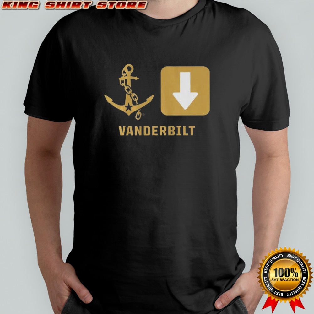 Vanderbilt Commodores Anchor Down Symbols Shirt