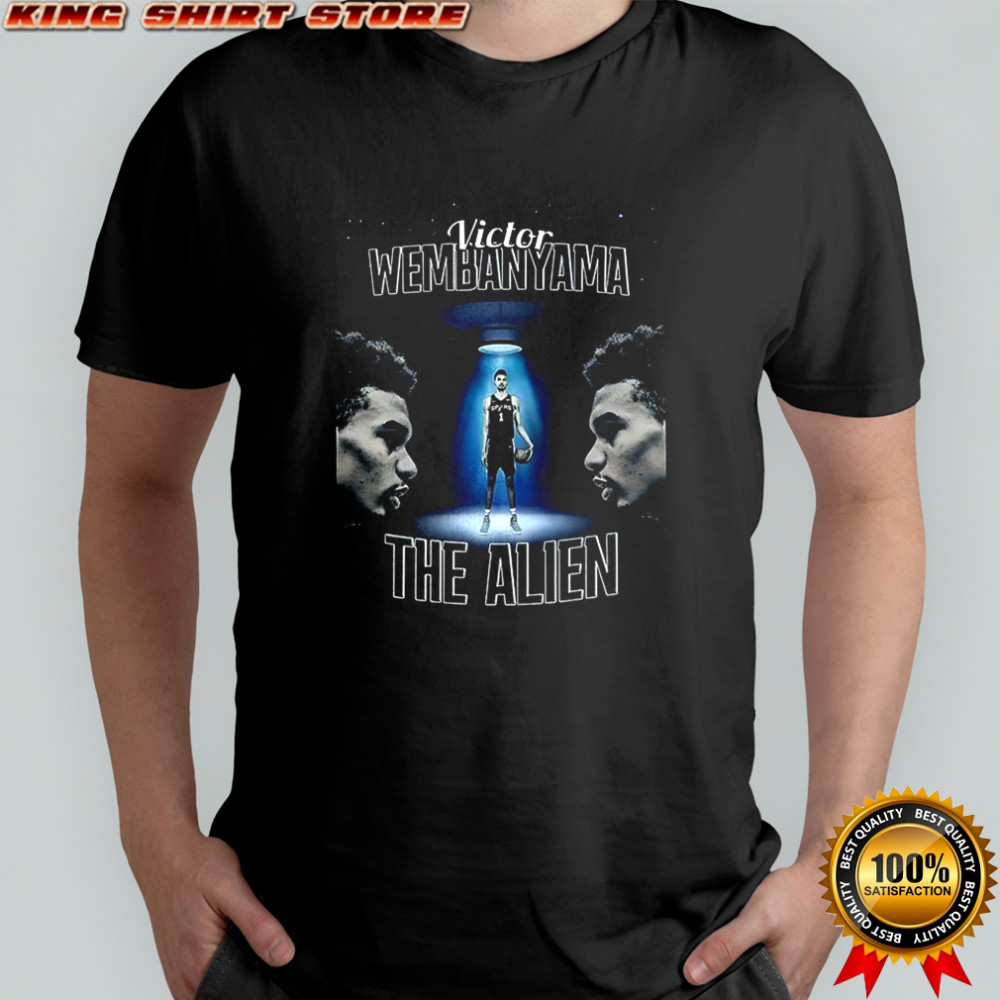 Victor Wembanyama San Antonio Spurs NBA The Alien shirt