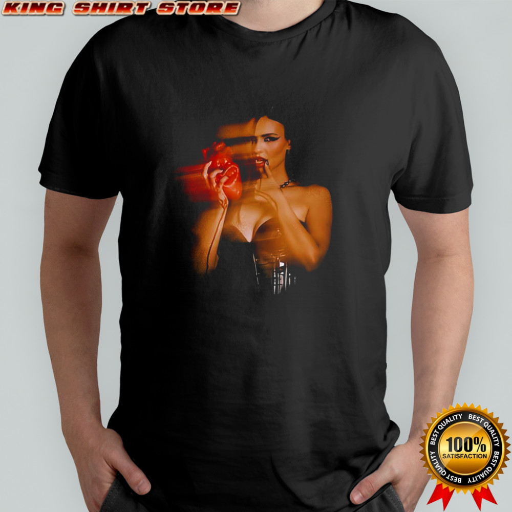 Victoria Justice Love Zombie Glitch heart shirt