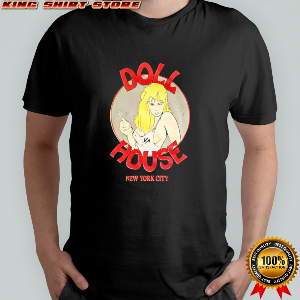 Vintage 80s Doll House New York City shirt