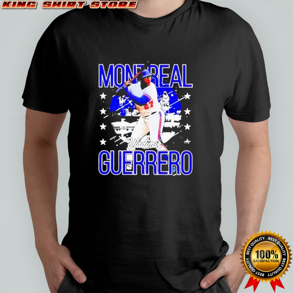 Vladimir Guerrero Montreal Skyline Swing shirt