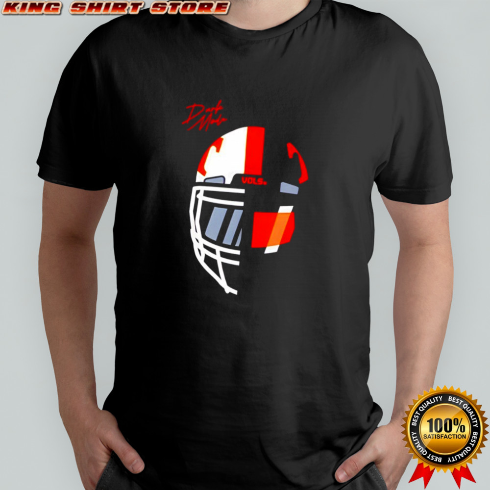 Vols Dark Mode helmet Tennessee Volunteers Football logo shirt