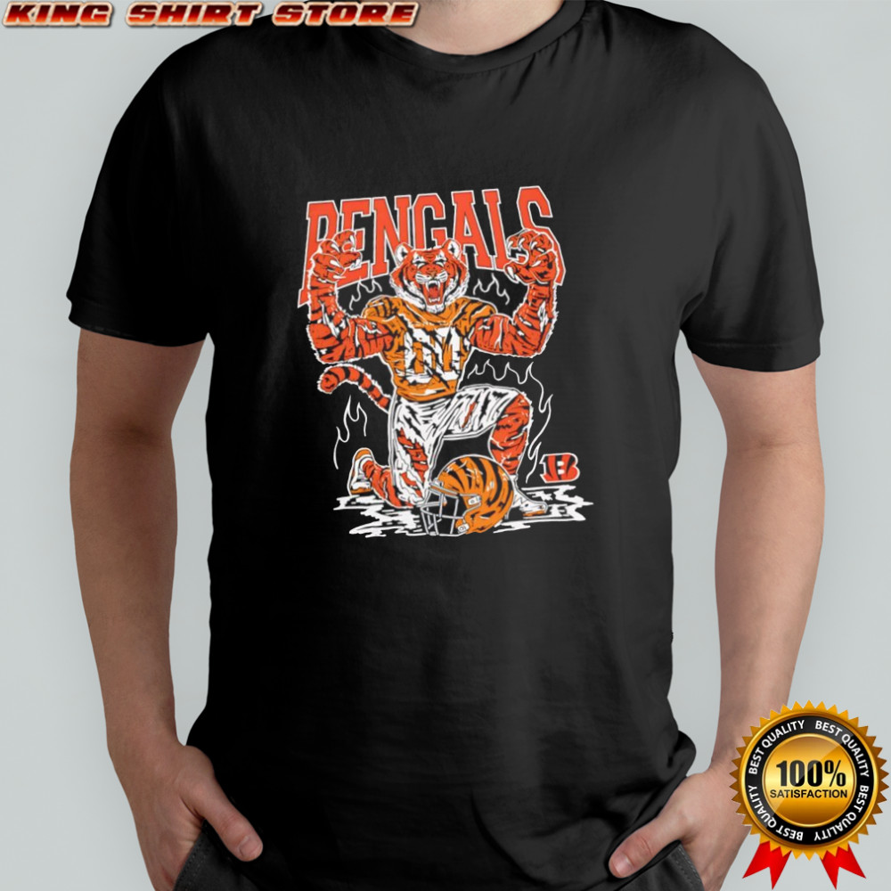 Warren Lotas x Cincinnati Bengals Roaring Tiger shirt