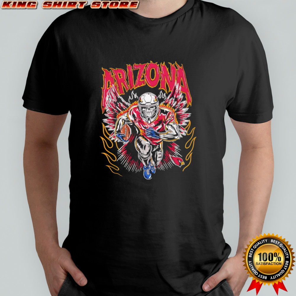 Warren Lotas x Flying Arizona Cardinals skeleton shirt