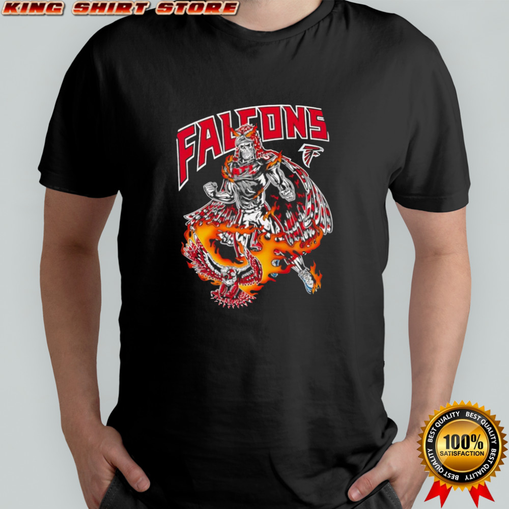 Warren Lotas x Flying Atlanta Falcons skeleton shirt