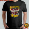 Washington Commanders football the fun bunch player graphic shirt