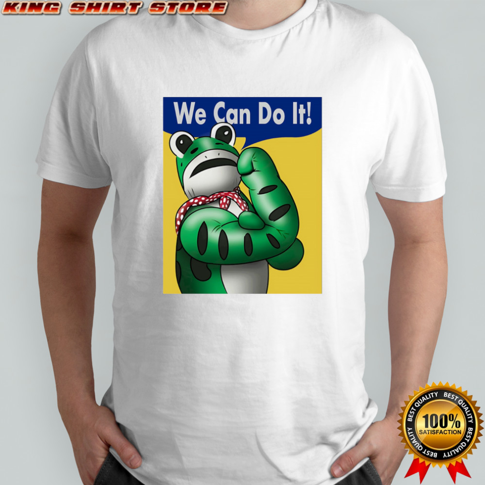We can do it Portland Frog shirt