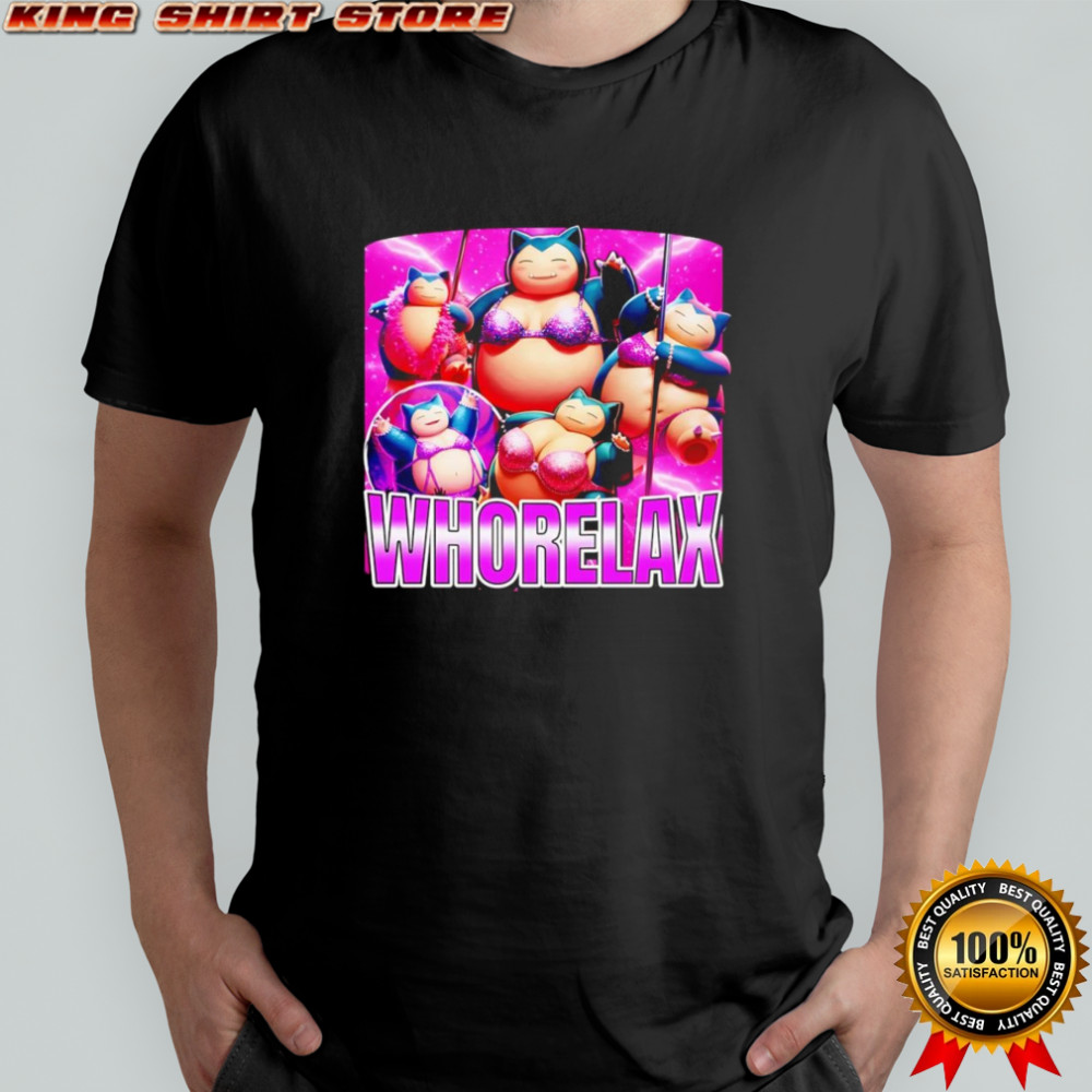 Whorelax Pokemon shirt