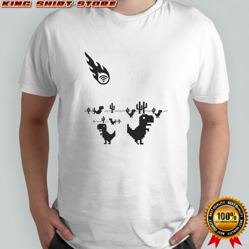 Wifi meteor extinction shirt