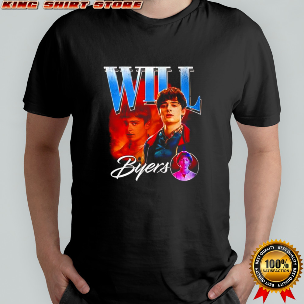 Will Byers series Stranger Things graphic shirt