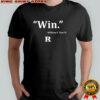 Win William F. Tate IV Rutgers Scarlet Knights football shirt
