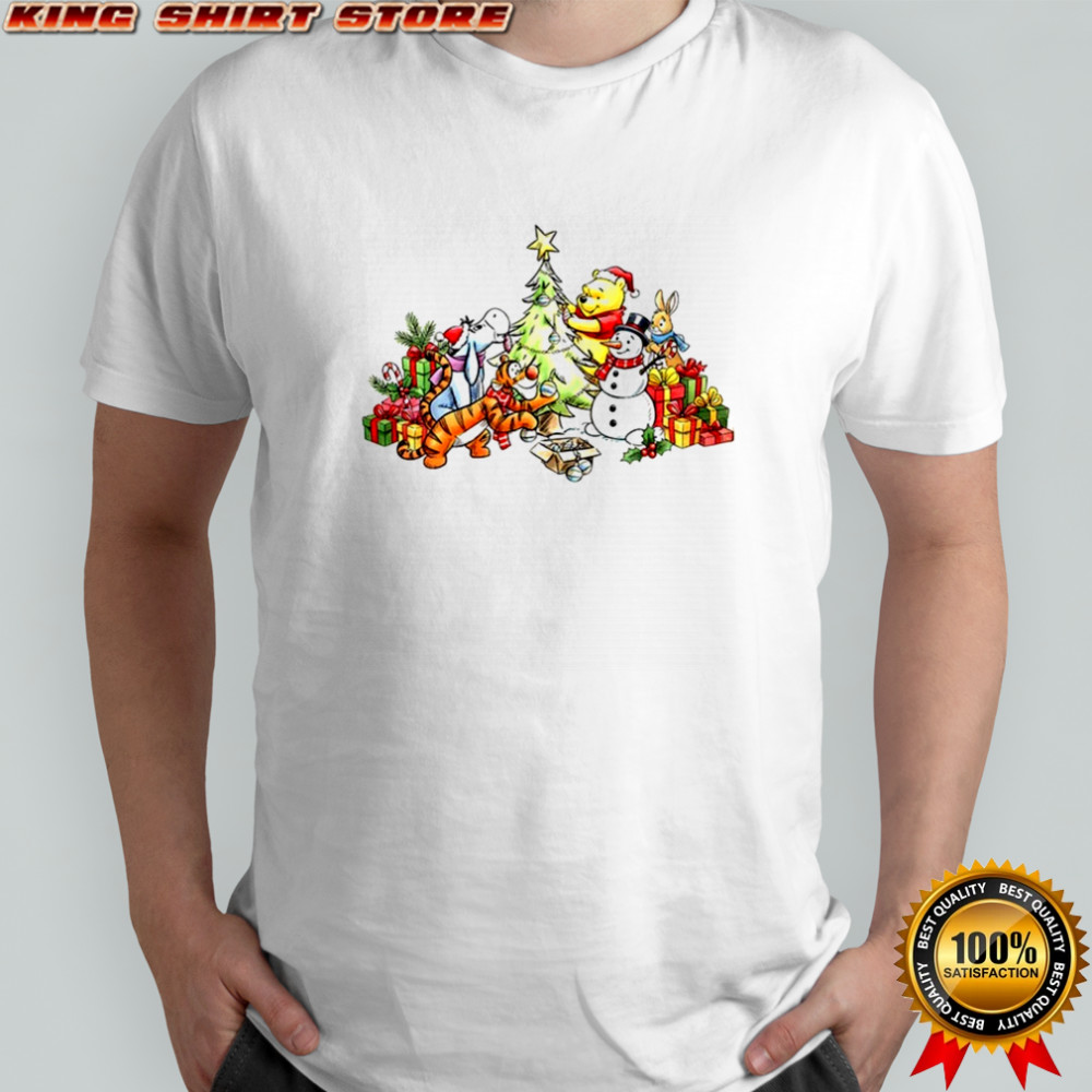 Winnie the Pooh Merry Christmas 2025 vintage shirt