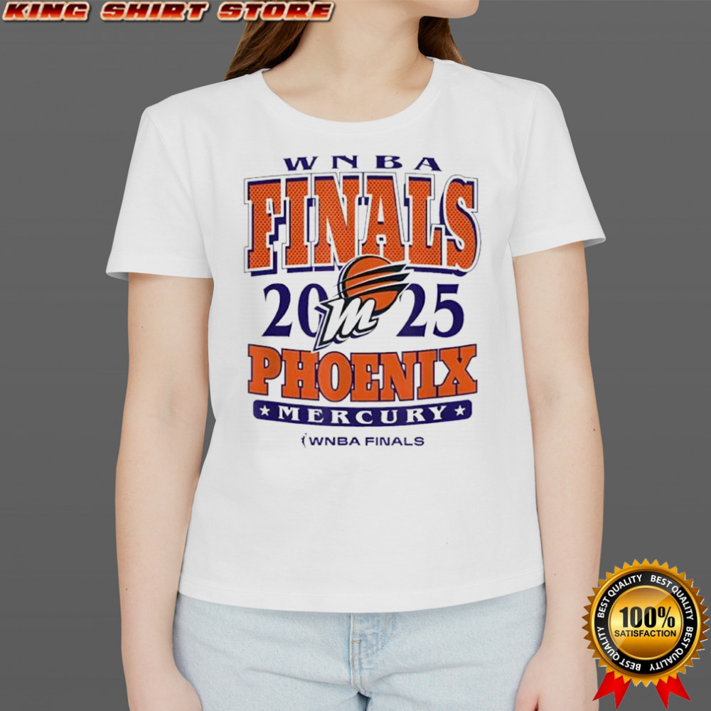 WNBA Official Phoenix Mercury 2025 Finals All or Nothing Shirt