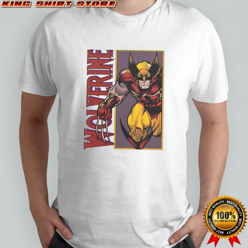 Wolverine Marvel Comics agent graphic shirt