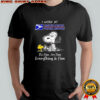 Woodstock Snoopy i work at United States Postal Service it’s fine i’m fine everything is fine shirt
