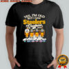 Yes i’m old but i saw Pittsburgh Steelers legendary players signatures Super Bowl logo shirt