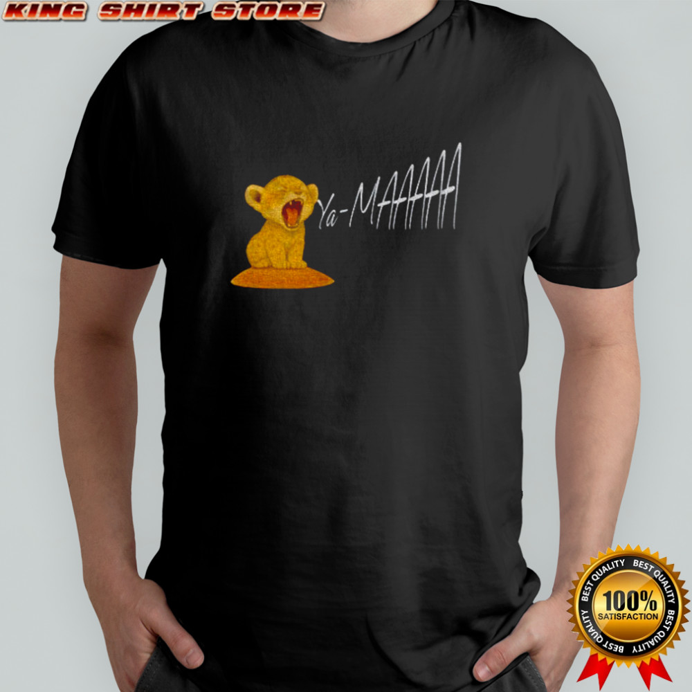 Yoshinobu Yamamoto baby lion ya-maaaa shirt