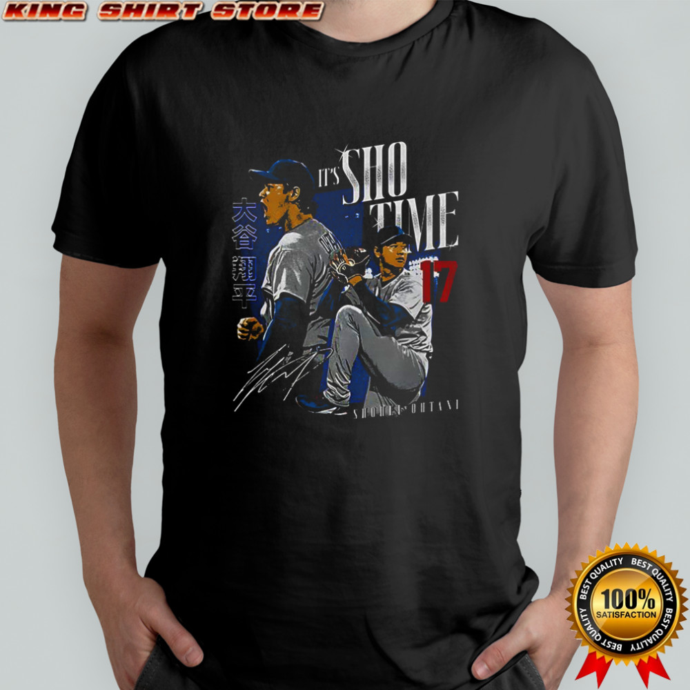 Yoshinobu Yamamoto Los Angeles Dodgers baseball It’s Sho time signature shirt