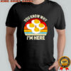 You know why I’m here deviled egg retro shirt