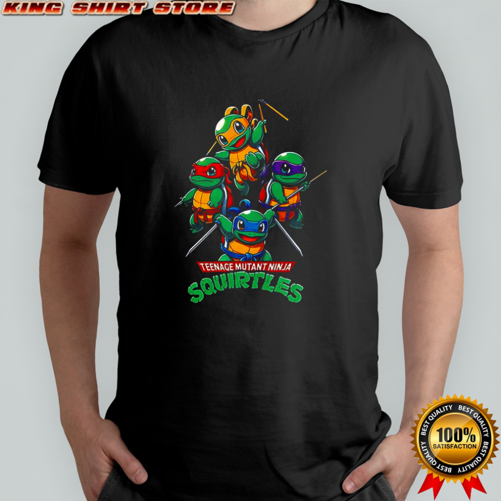 Zenigame Teenage Mutant Ninja Squirtles shirt