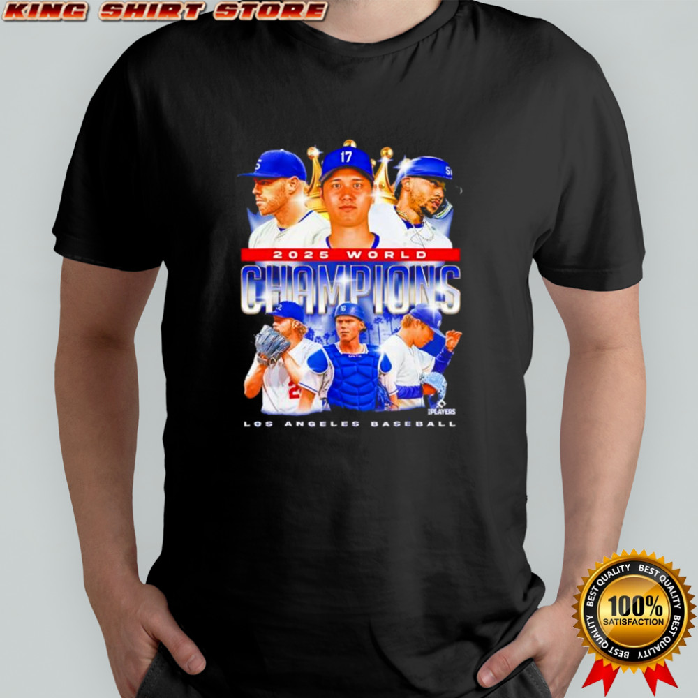 2025 World Champions Los Angeles LA Series shirt