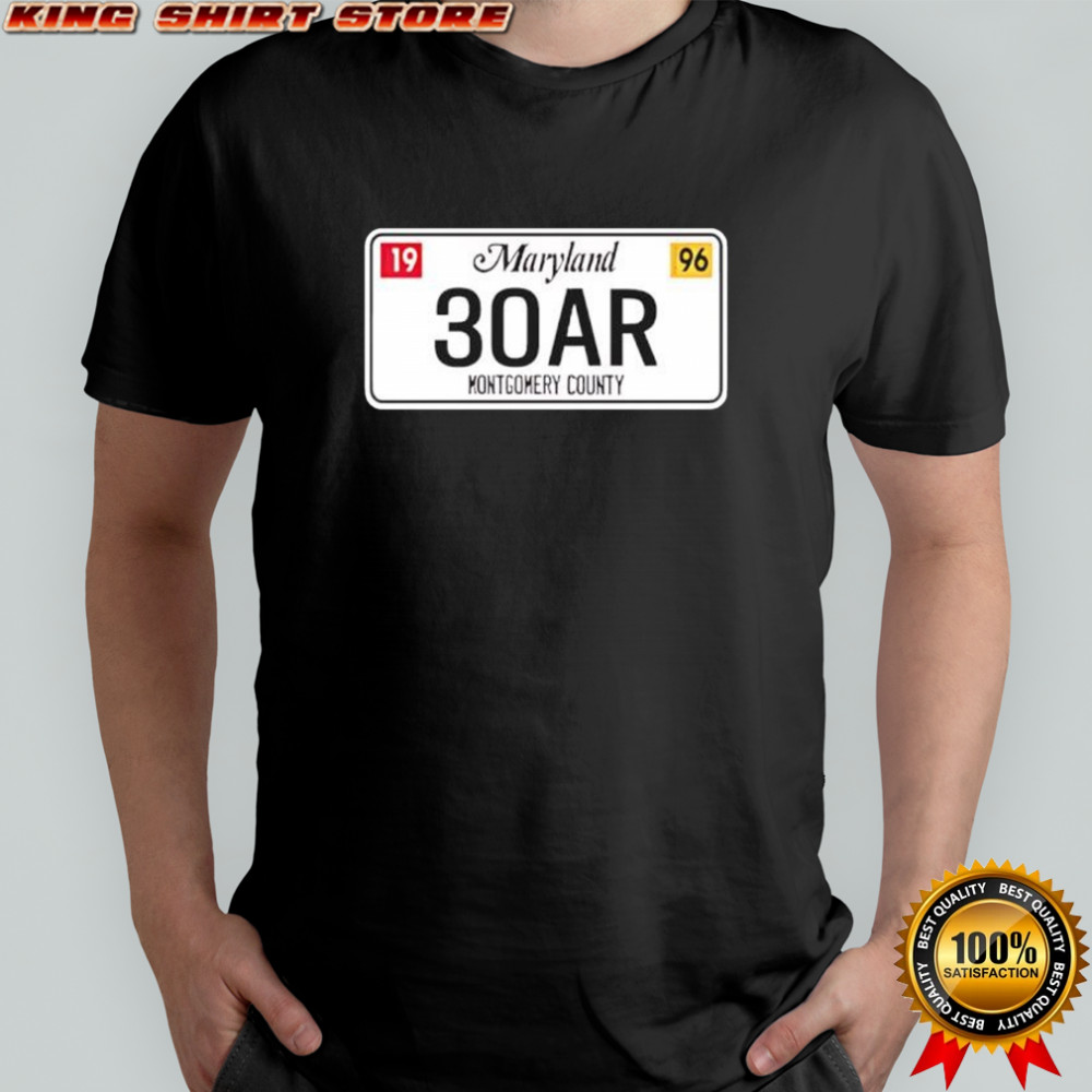 30AR Maryland Montgomery County shirt