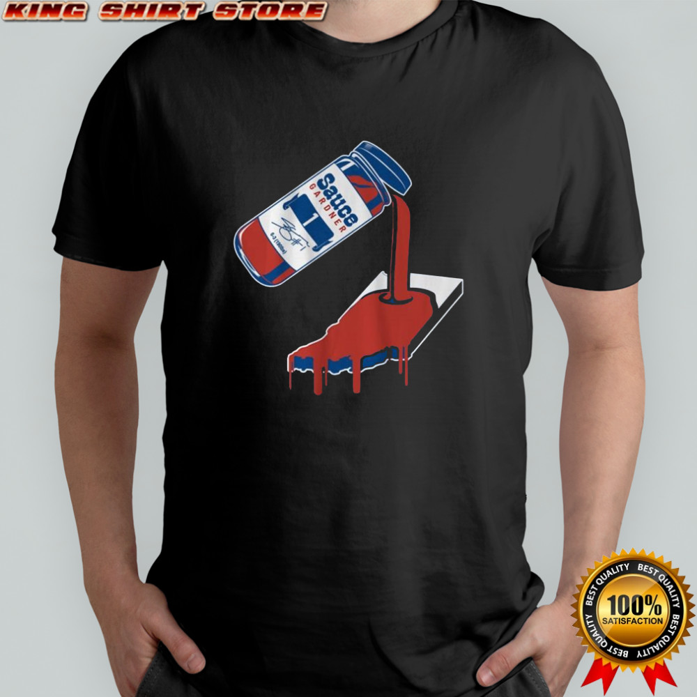 Ahmad Sauce Gardner Indy Sauce Bottle Shirt