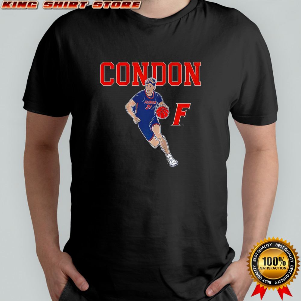 Alex Condon Florida Gators basketball name pose shirt