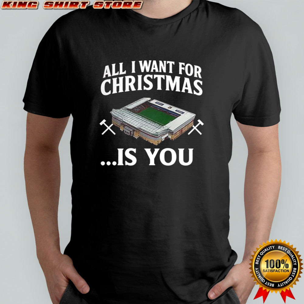 All I want for Christmas is you Westham stadium shirt