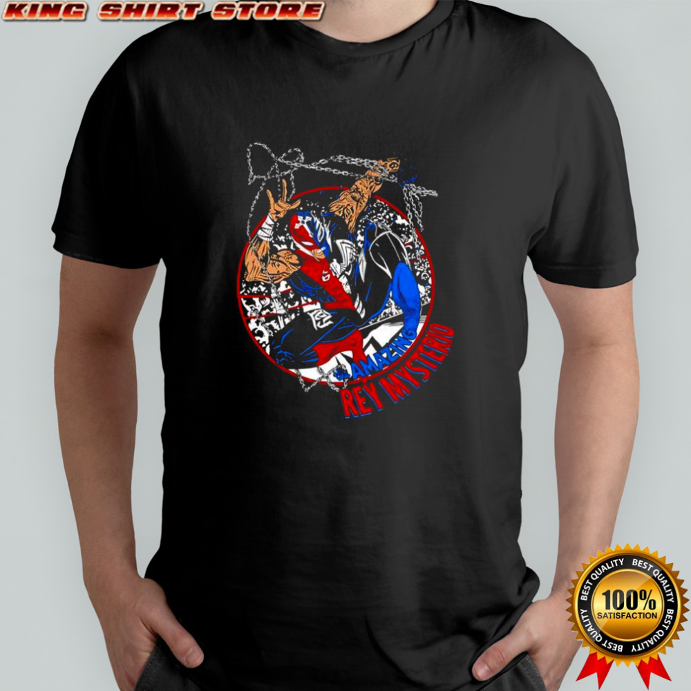 Amazing Rey Mysterio comic shirt