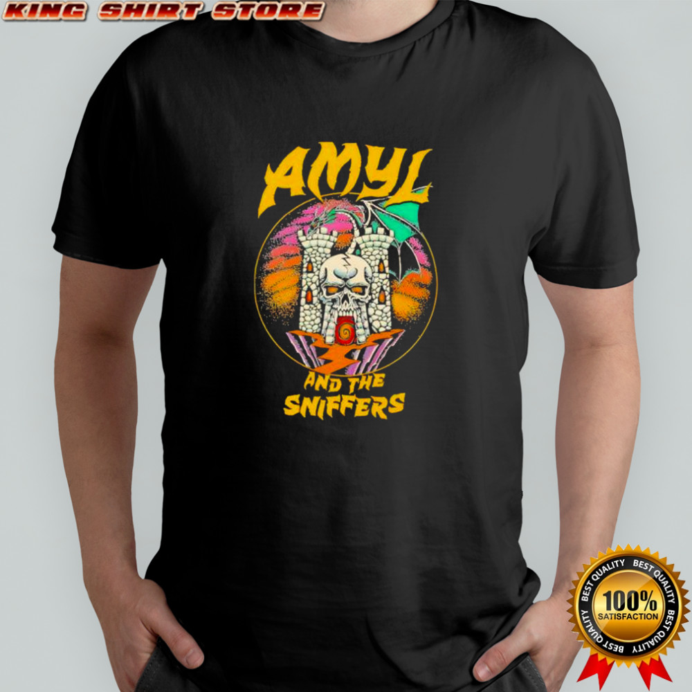 Amyl and The Sniffers Crumbling Castle shirt