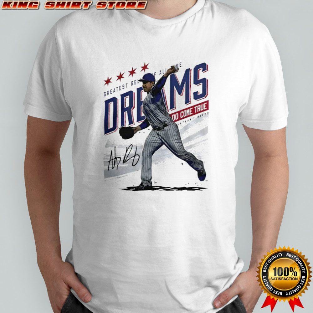 Anthony Rizzo Chicago C pitching do come true debut MLB shirt