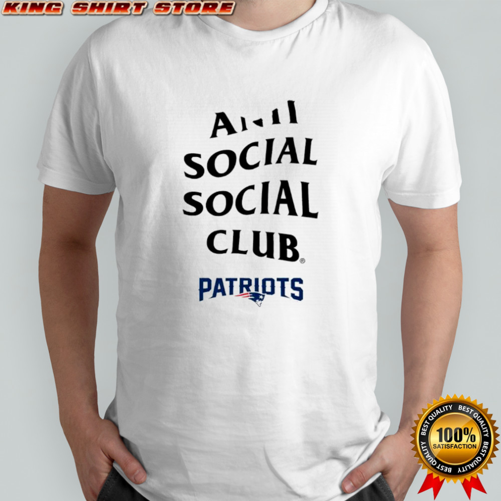Anti Social Social Club x New England Patriots shirt