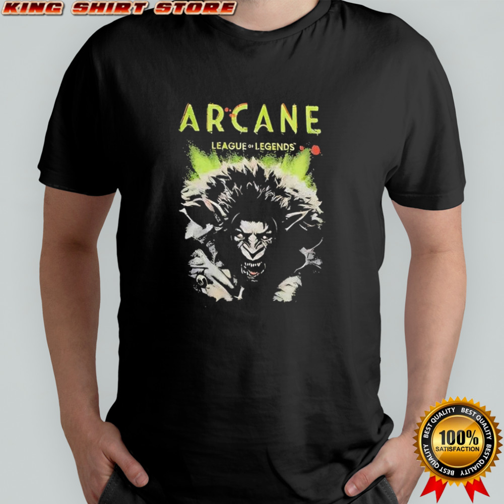 Arcane League of Legends television series shirt