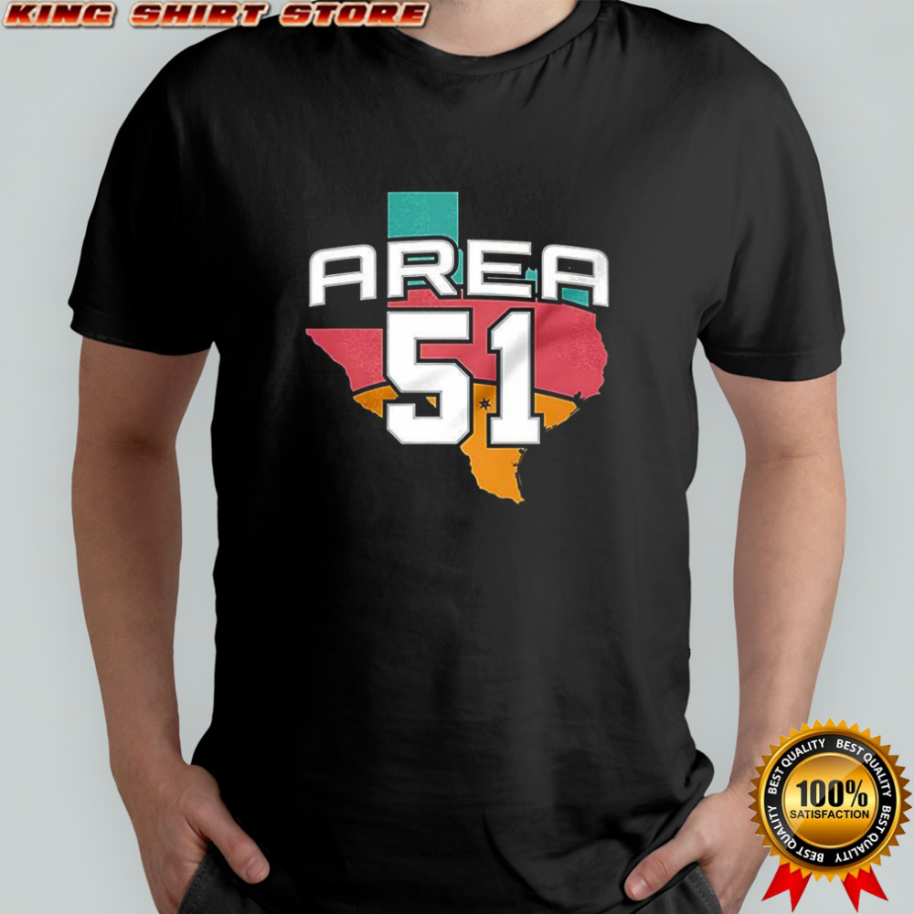 Area 51 Texas San Antonio Spurs shirt