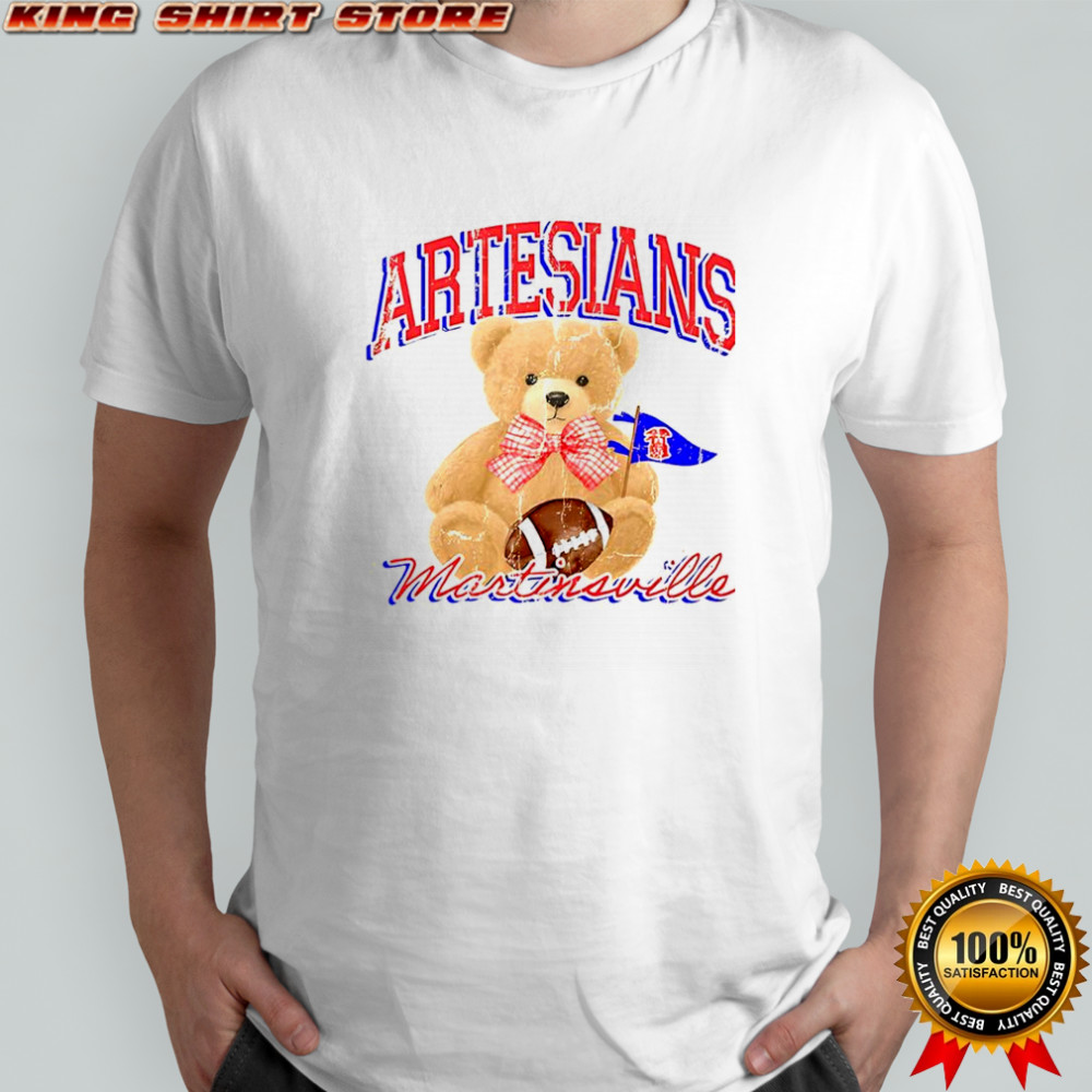 Artesian footbal bear Martinsville graphic shirt